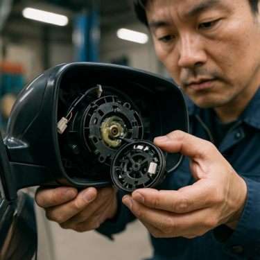 電動格納ミラーが途中で止まる！モーター交換を回避するグリスアップ術