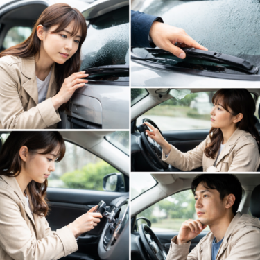 リアワイパーが異音を立てて動かない！モーター故障とアーム固着の見分け方